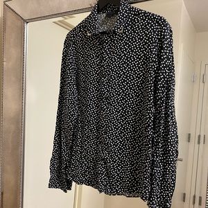 ASOS Polka Dot Button Down